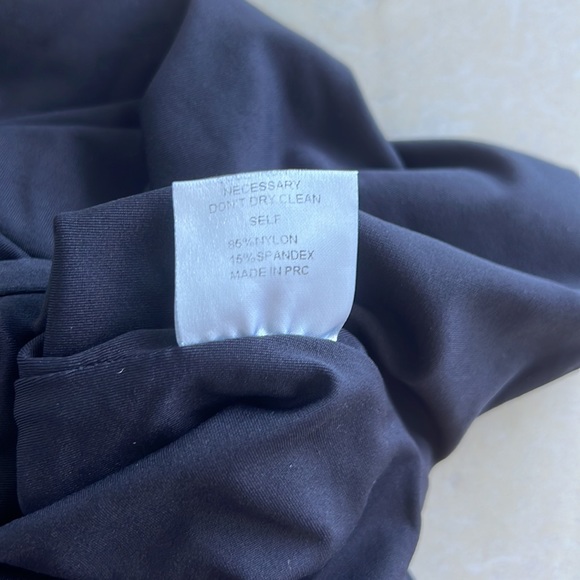 Meshki Thin Spaghetti Strap Thong Black Bodysuit - XS - Picture 8 of 8